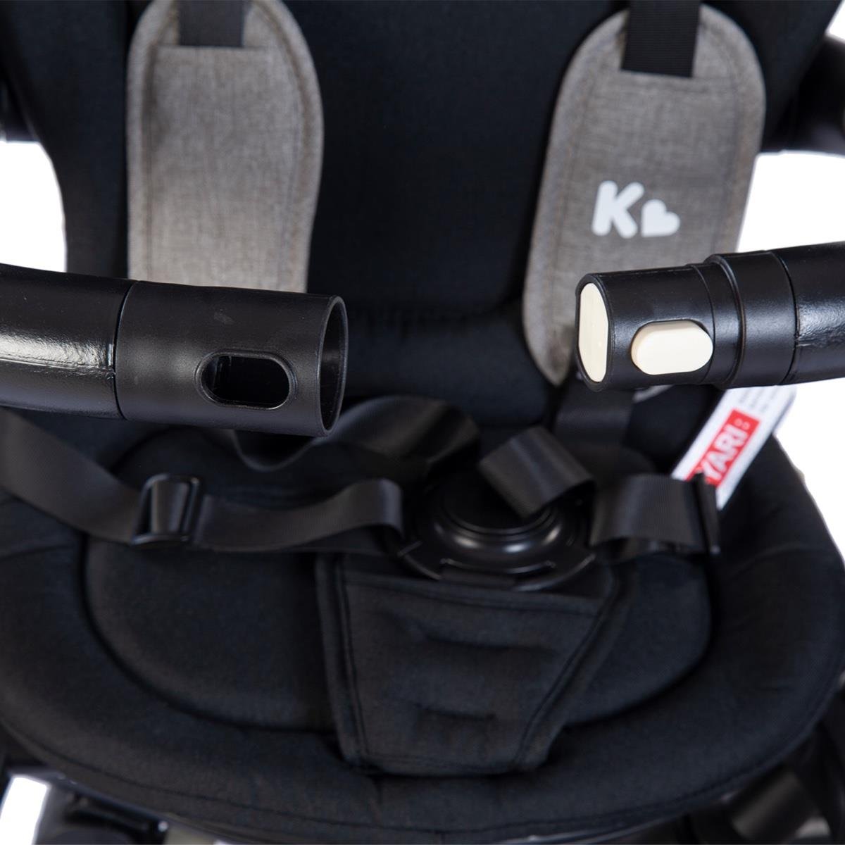 Kraft Prime QPlay 6 in 1 Bisiklet Gri