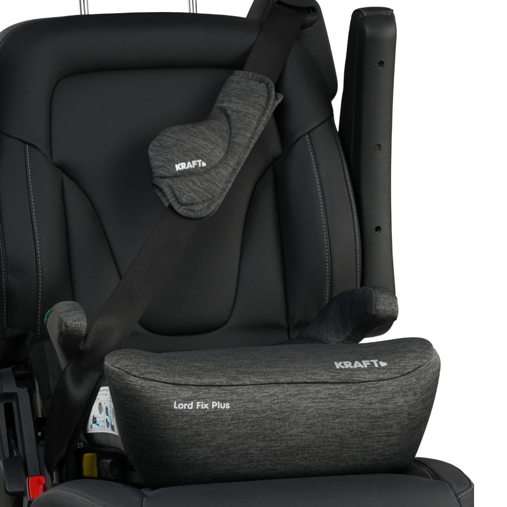 Lord Fix Plus i-size Booster 125-150 cm (15-36 Kg) Yükseltici Oto Koltuğu Gri