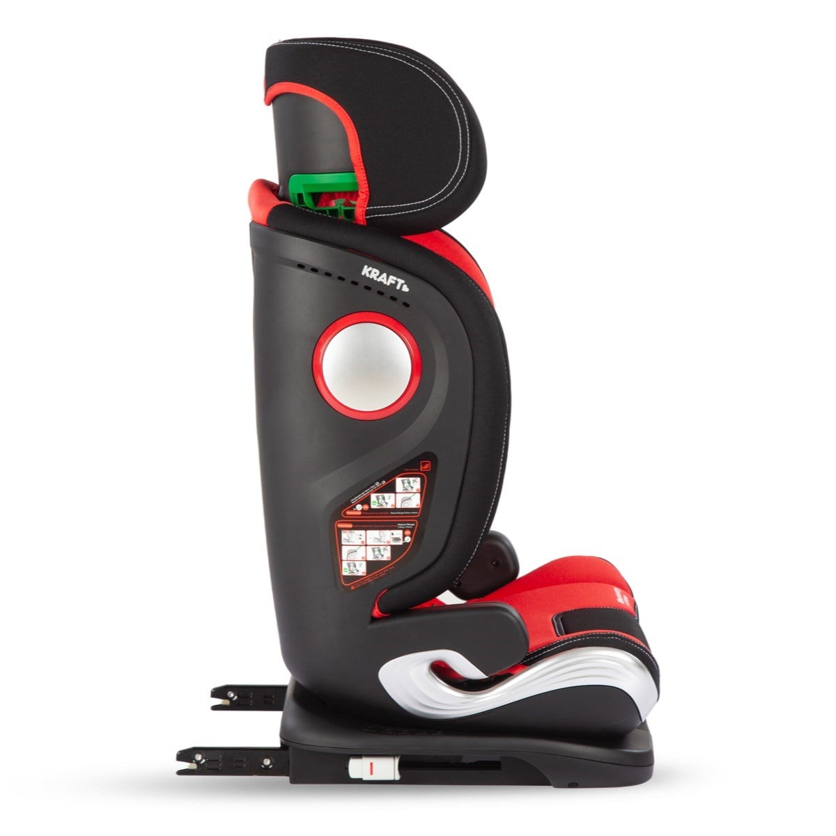 Mercury i-Size (100-150 cm) 15-36 Kg Isofixli Oto Koltuğu Gri