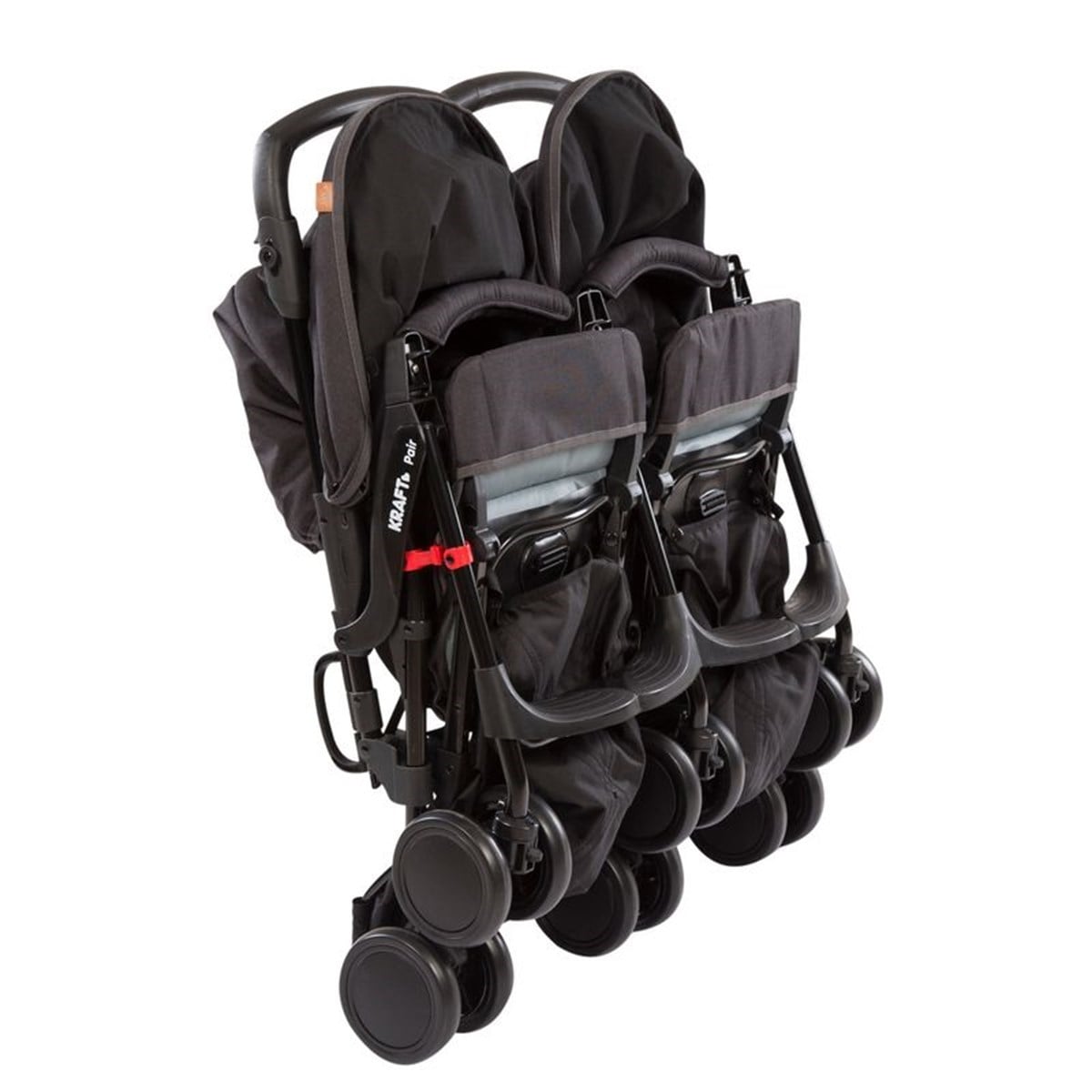 Pair İkiz Bebek Arabası Kırmızı