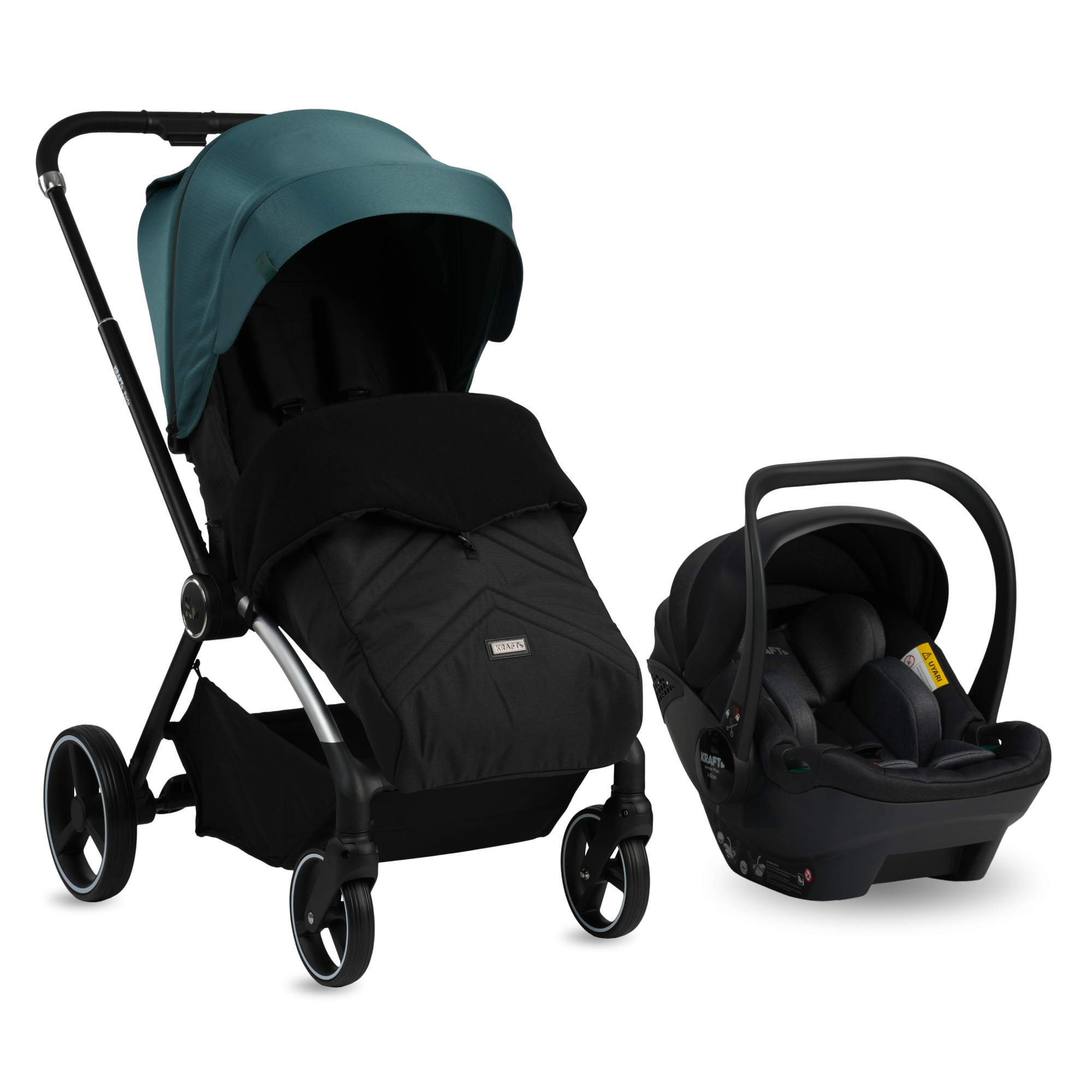 Parle Travel Sistem Bebek Arabası Yeşil