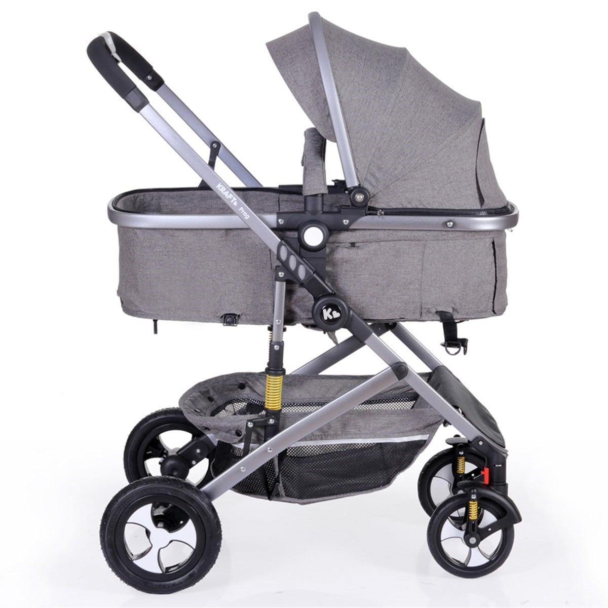 PRAG SINGLE BEBEK ARABASI – LIGHT GREY
