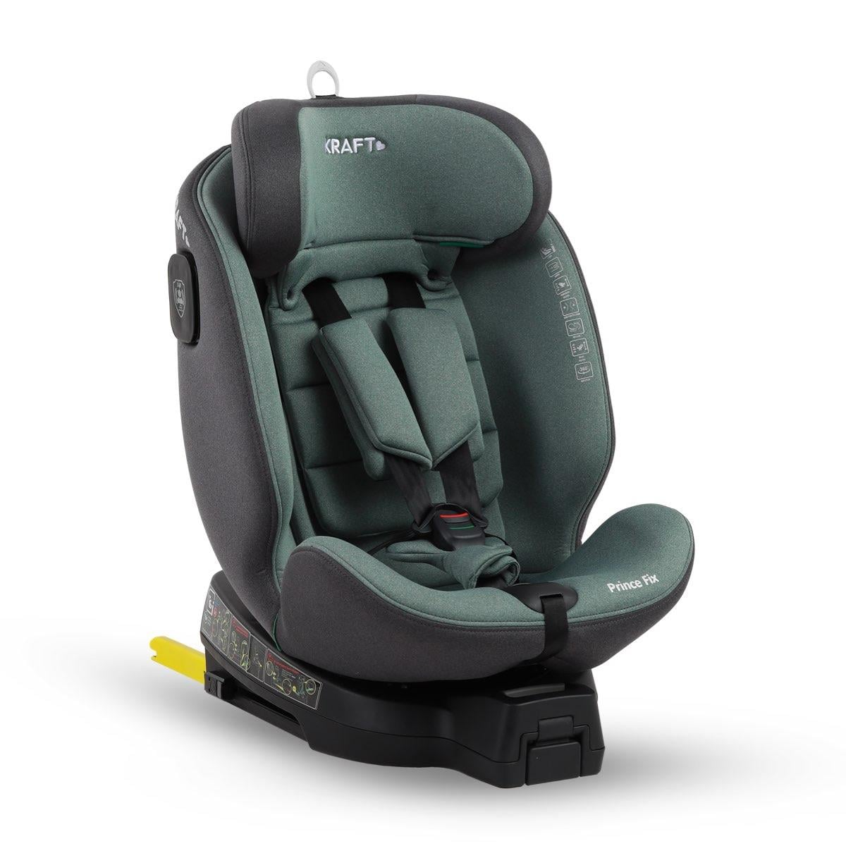 Prince Fix  i-size (40-150 cm) 0-36 Kg Oto Koltuğu Yeşil