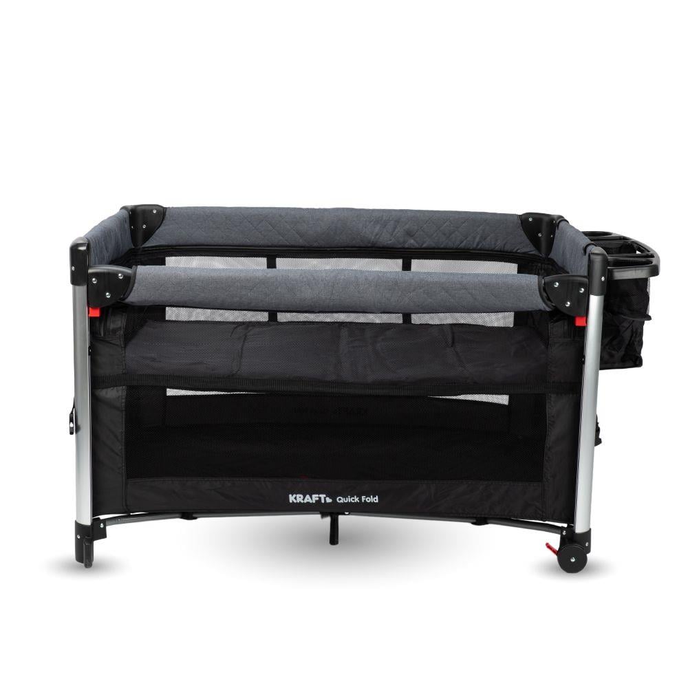 Quick Fold Anne Yanı Oyun Parkı 70x110 cm Siyah