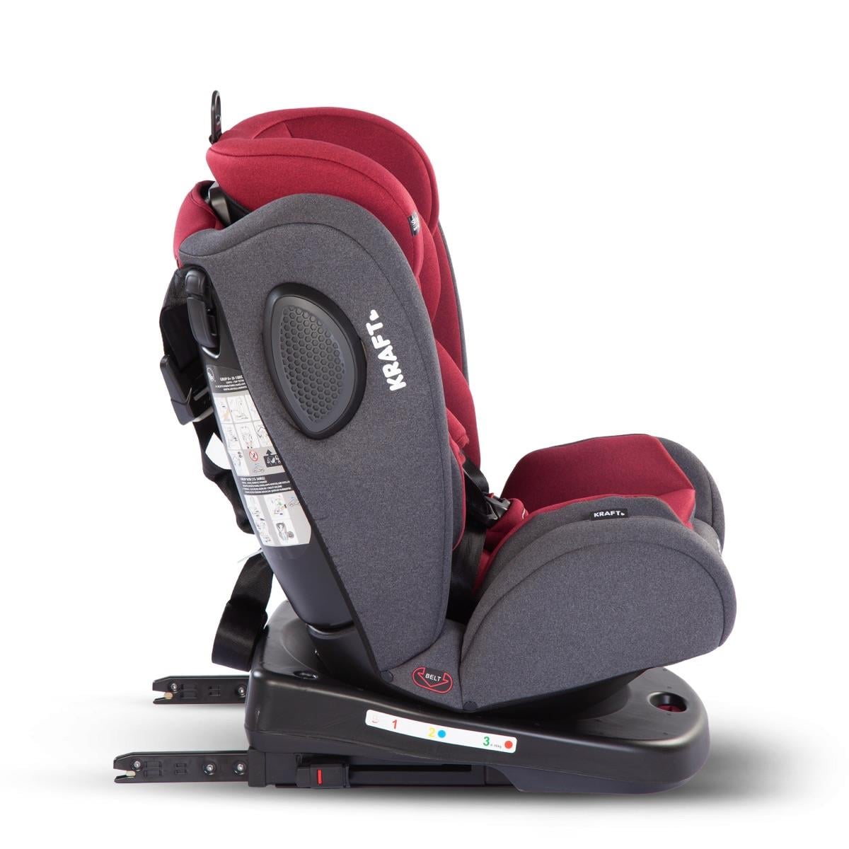 Safe Rotate 0-36 Kg Oto Koltuğu Açık Gri