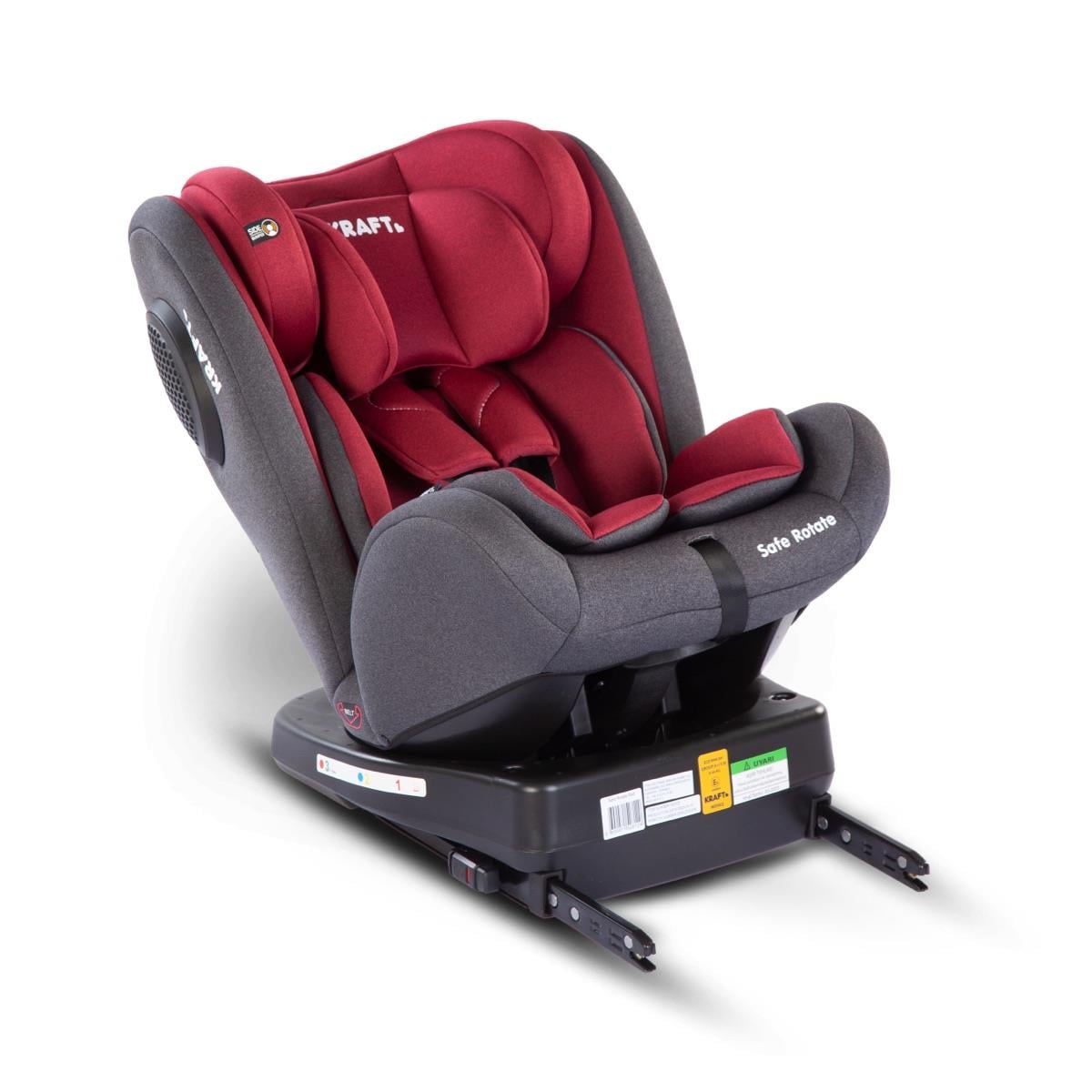 Safe Rotate 0-36 Kg Oto Koltuğu Kırmızı