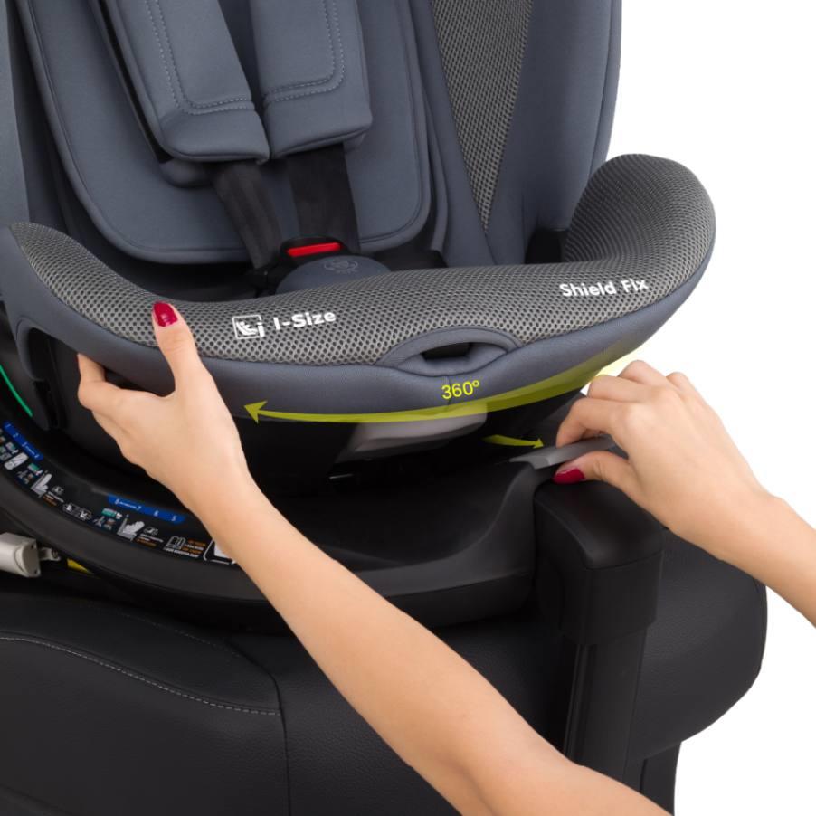 Shield Fix i-Size (40-150 cm) 0-36 Kg Oto Koltuğu Siyah