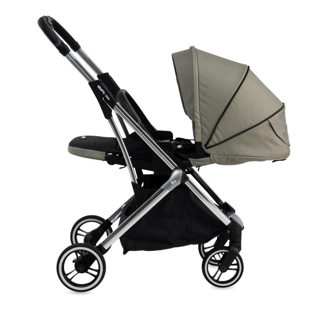 Slide i-Size Travel Sistem Bebek Arabası Gri