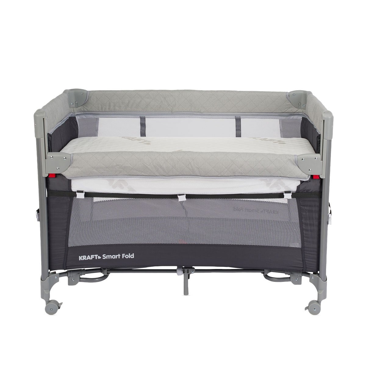 Smart Fold Anne Yanı Oyun Parkı 60 x 104 cm Grey