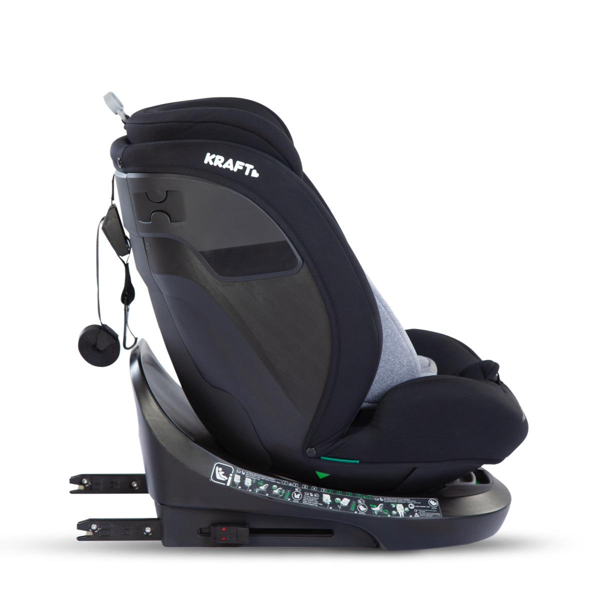 Spin i-size (40-150 cm) 0-36 Kg Oto Koltuğu Gri