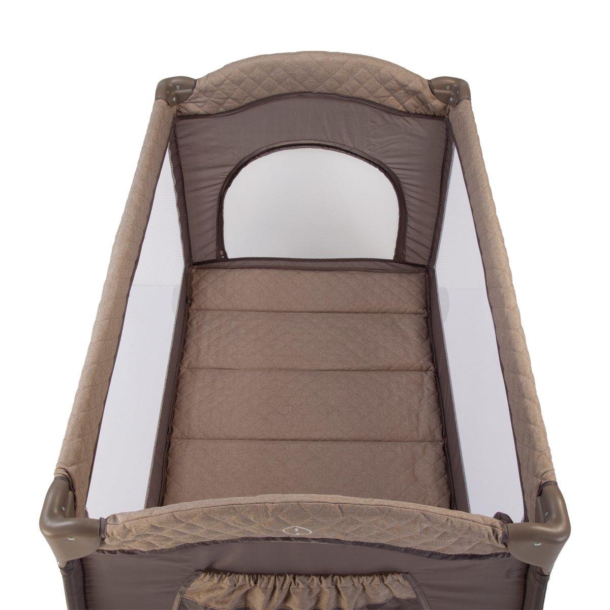 Tiger Anne Yanı Oyun Parkı 70*120 cm Açık Gri