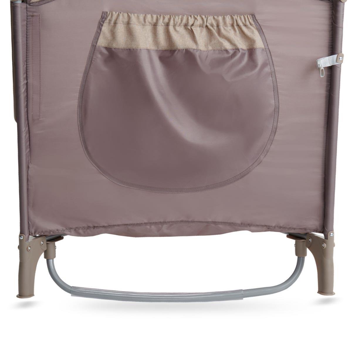 Tiger Anne Yanı Oyun Parkı 70*120 cm Açık Gri