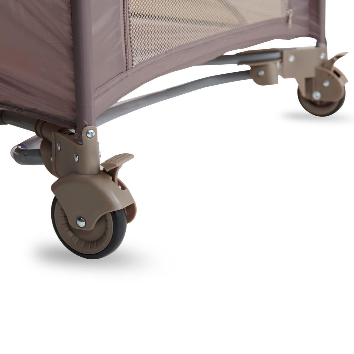 Tiger Anne Yanı Oyun Parkı 70*120 cm Açık Gri