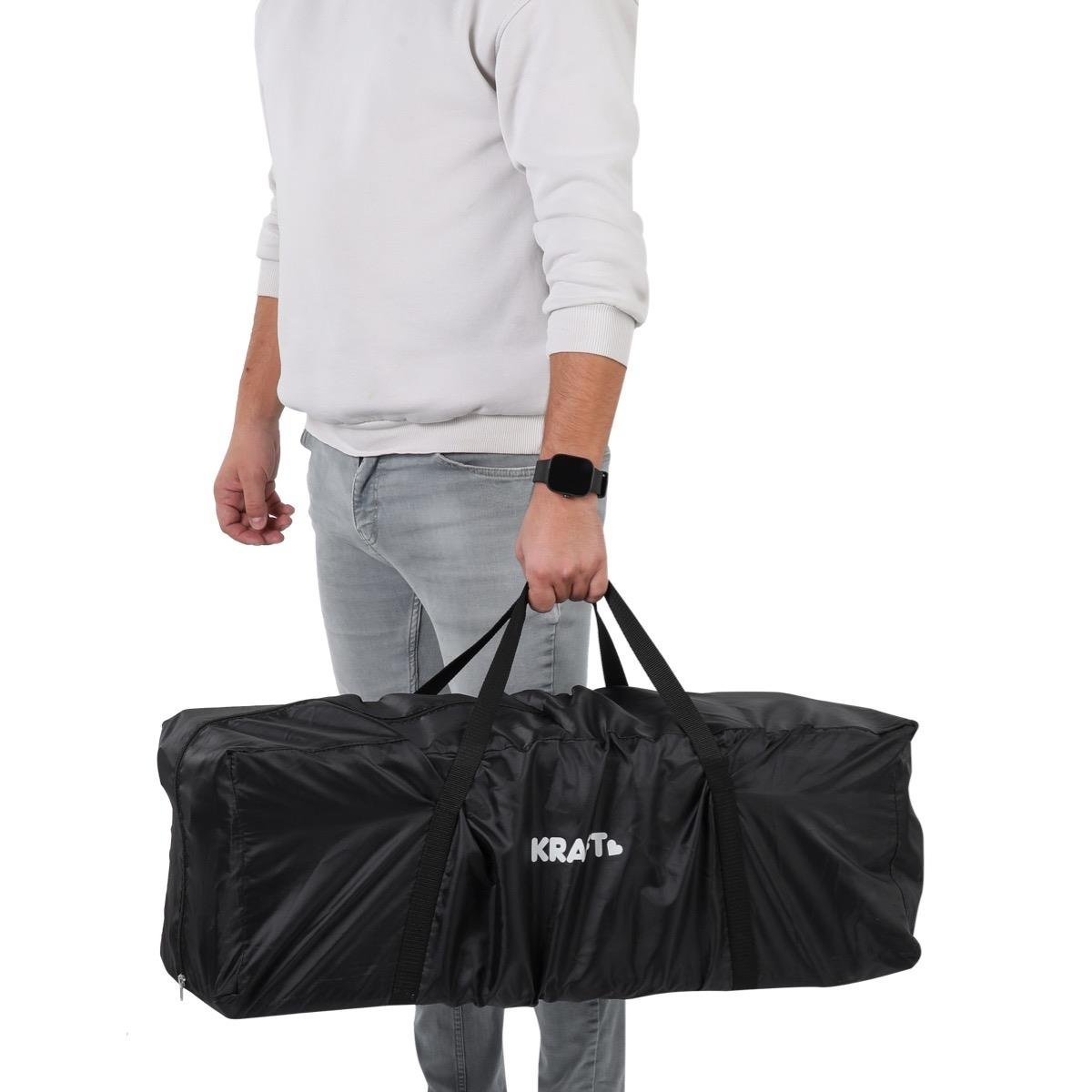 Tiger PR Anne Yanı Oyun Parkı 70x120 cm Koyu Gri