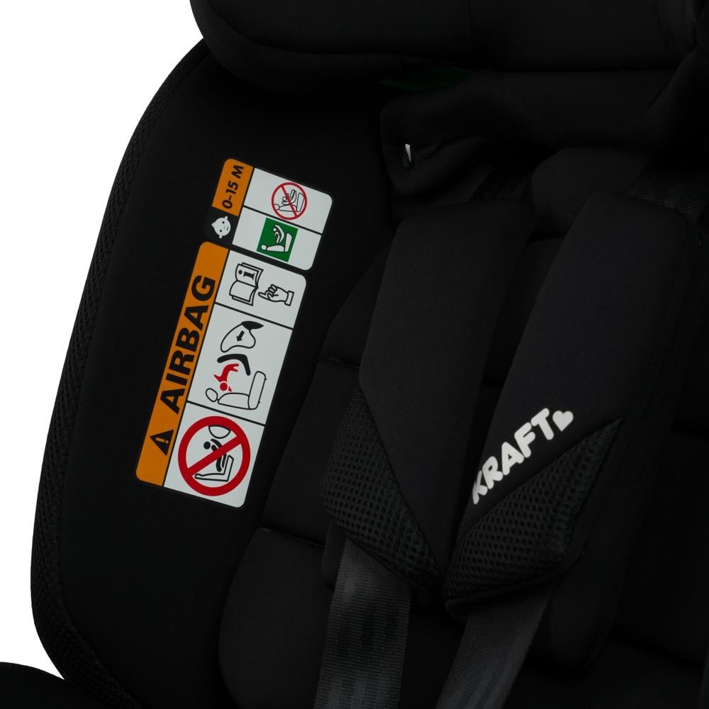 Turbo i-Size 40-150 cm (0-36 Kg) Oto Koltuğu Siyah