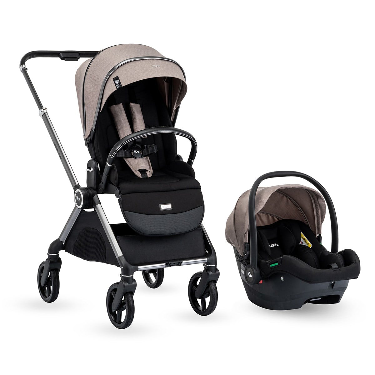 Apex Travel Sistem Bebek Arabası Bej