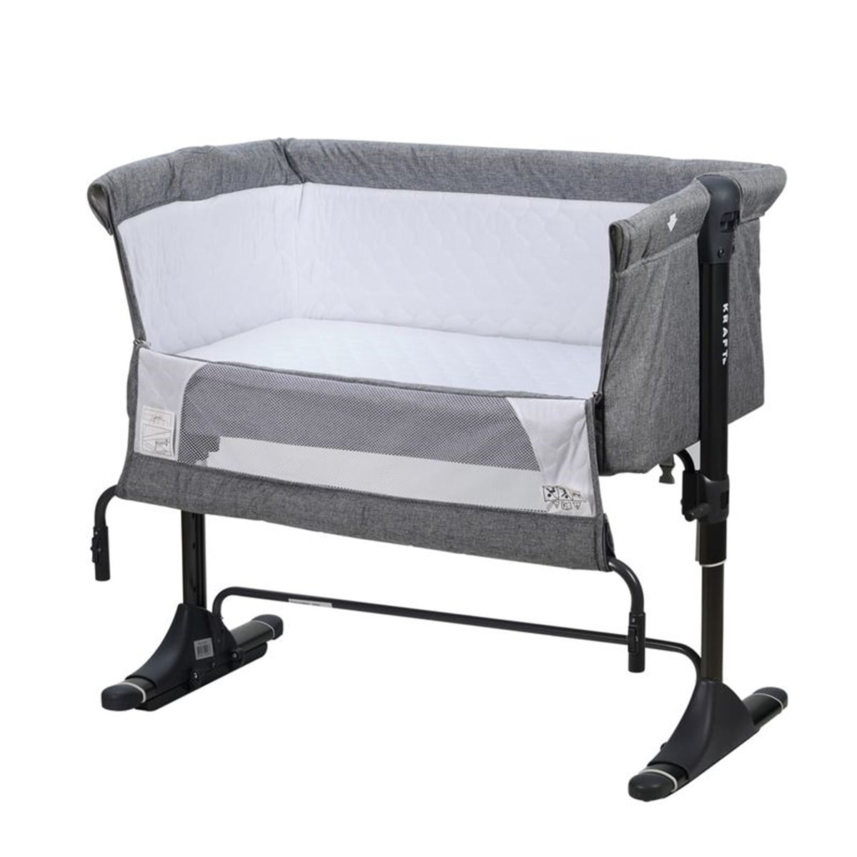BEDSIDE YATAK YANI BEŞİK - GREY