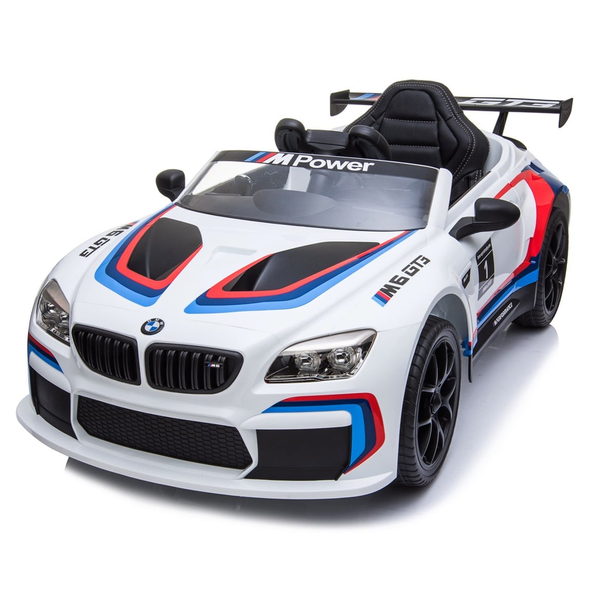BMW M6 GT3 Akülü Araba - Beyaz