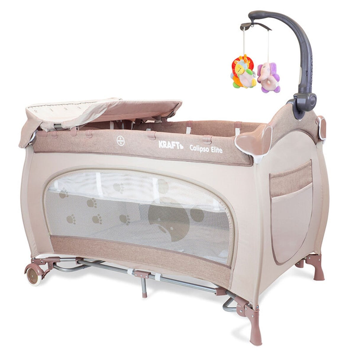 CALIPSO ELITE DÖNENCELİ OYUN PARKI - BEIGE