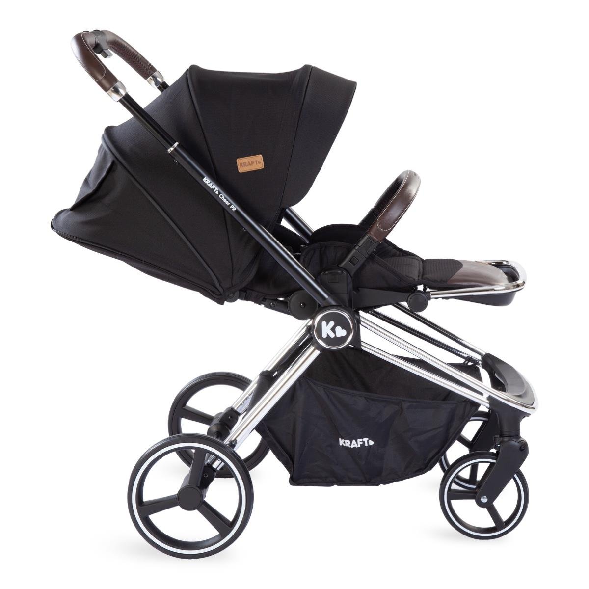 Cheer PR Travel Sistem Bebek Arabası Siyah Rose Gold