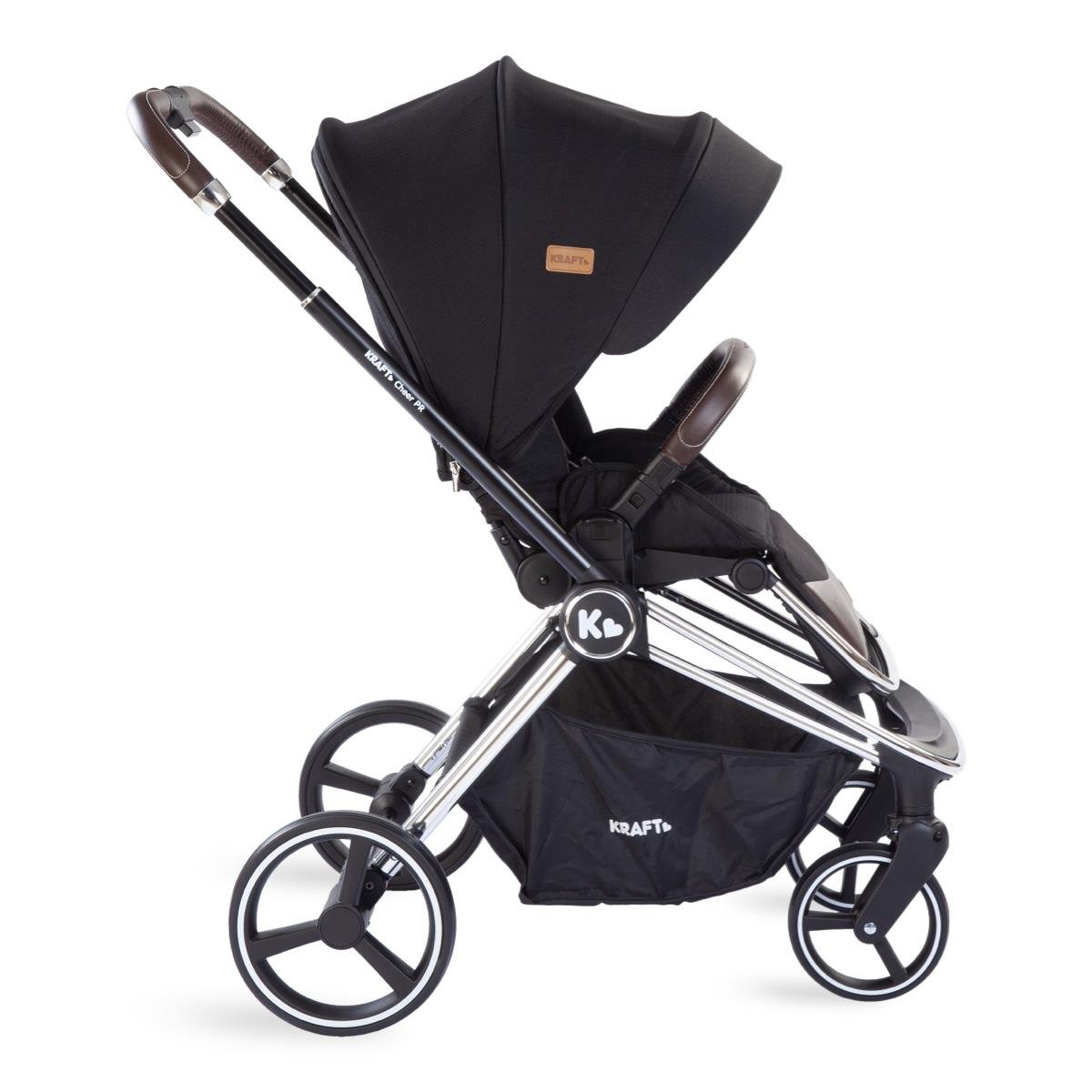 Cheer PR Travel Sistem Bebek Arabası Siyah Rose Gold