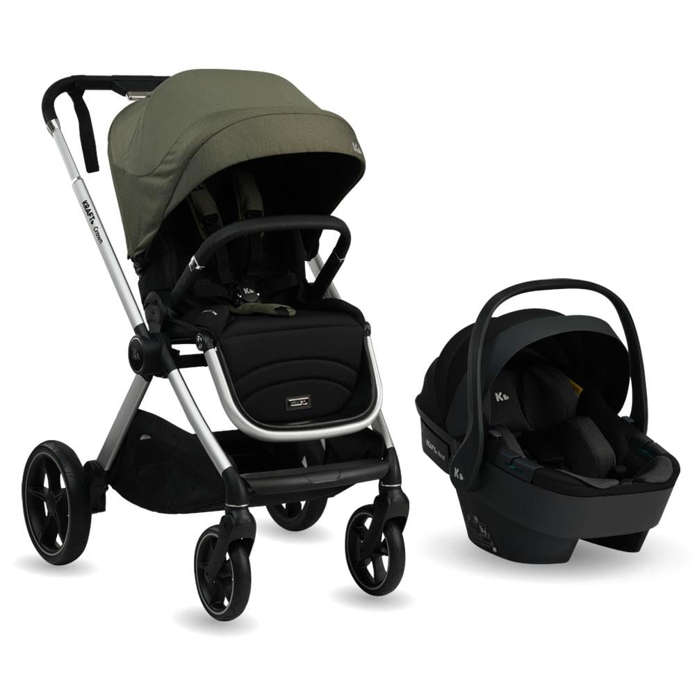 Crown Travel Sistem Bebek Arabası Yeşil