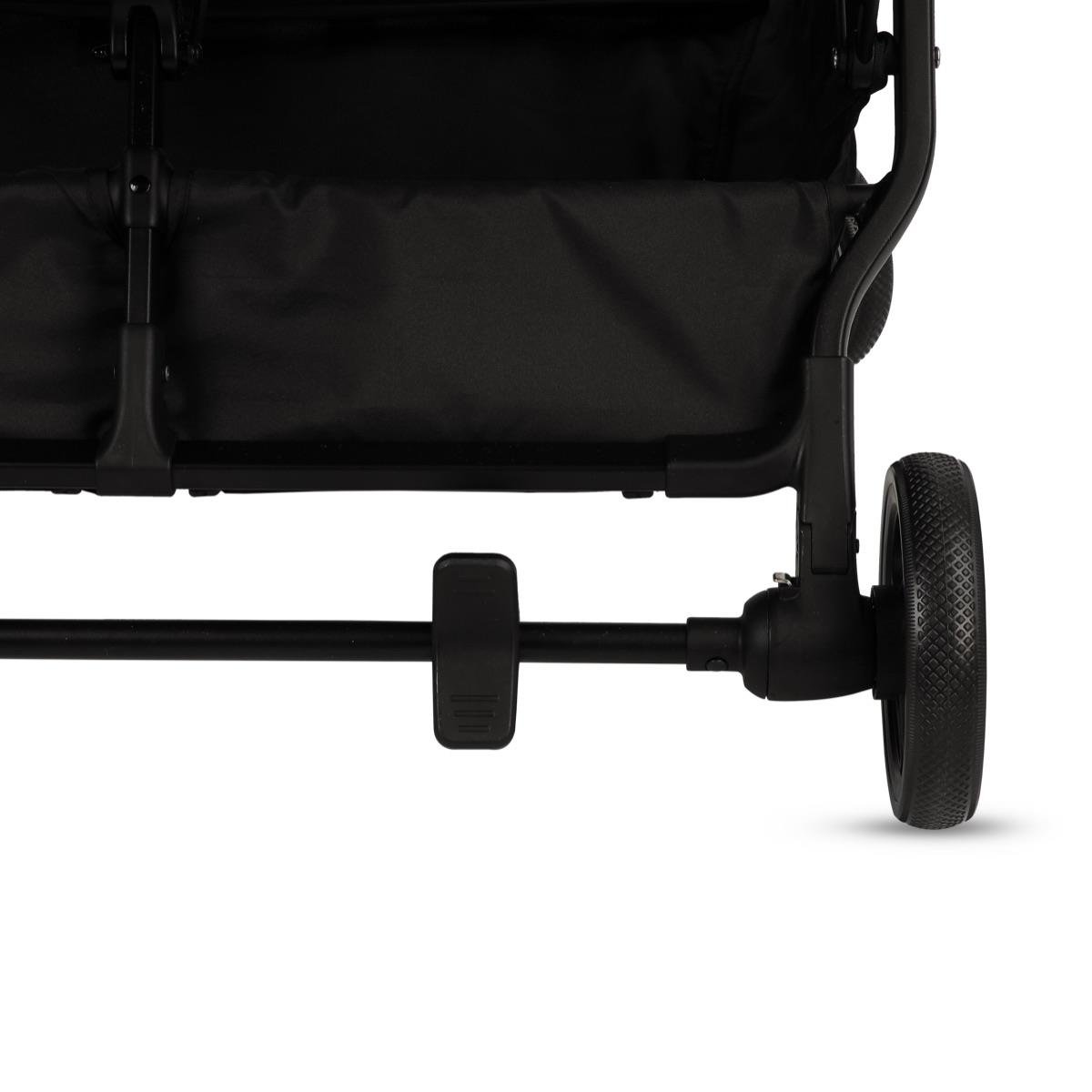 Duplo İkiz Bebek Arabası - Siyah