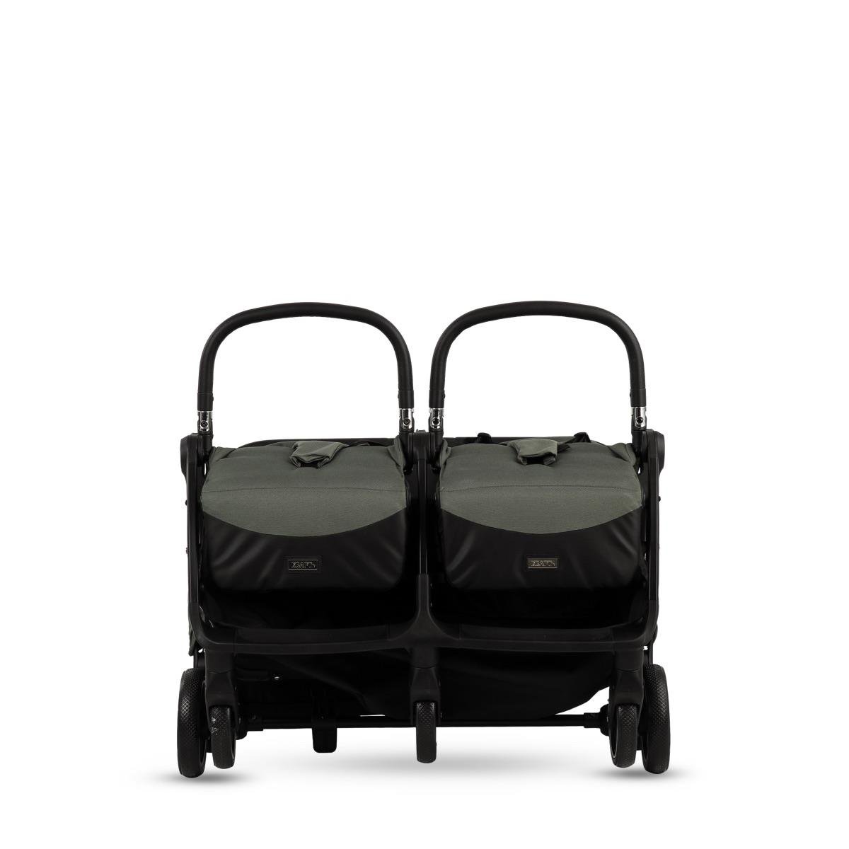Duplo İkiz Bebek Arabası - Siyah