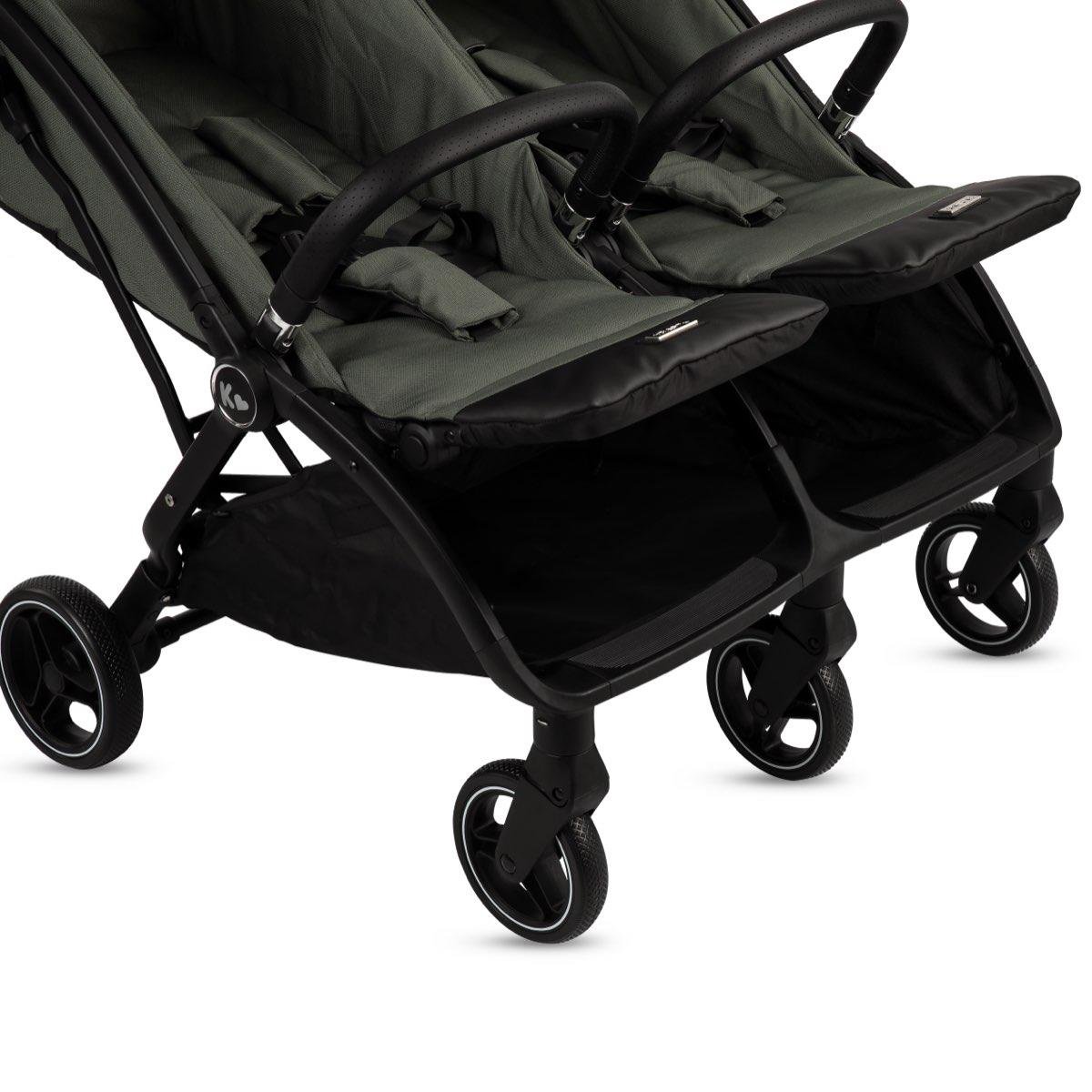 Duplo İkiz Bebek Arabası - Siyah