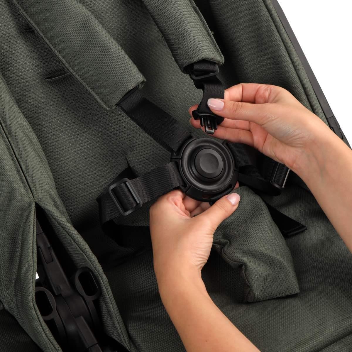 Duplo İkiz Bebek Arabası Yeşil