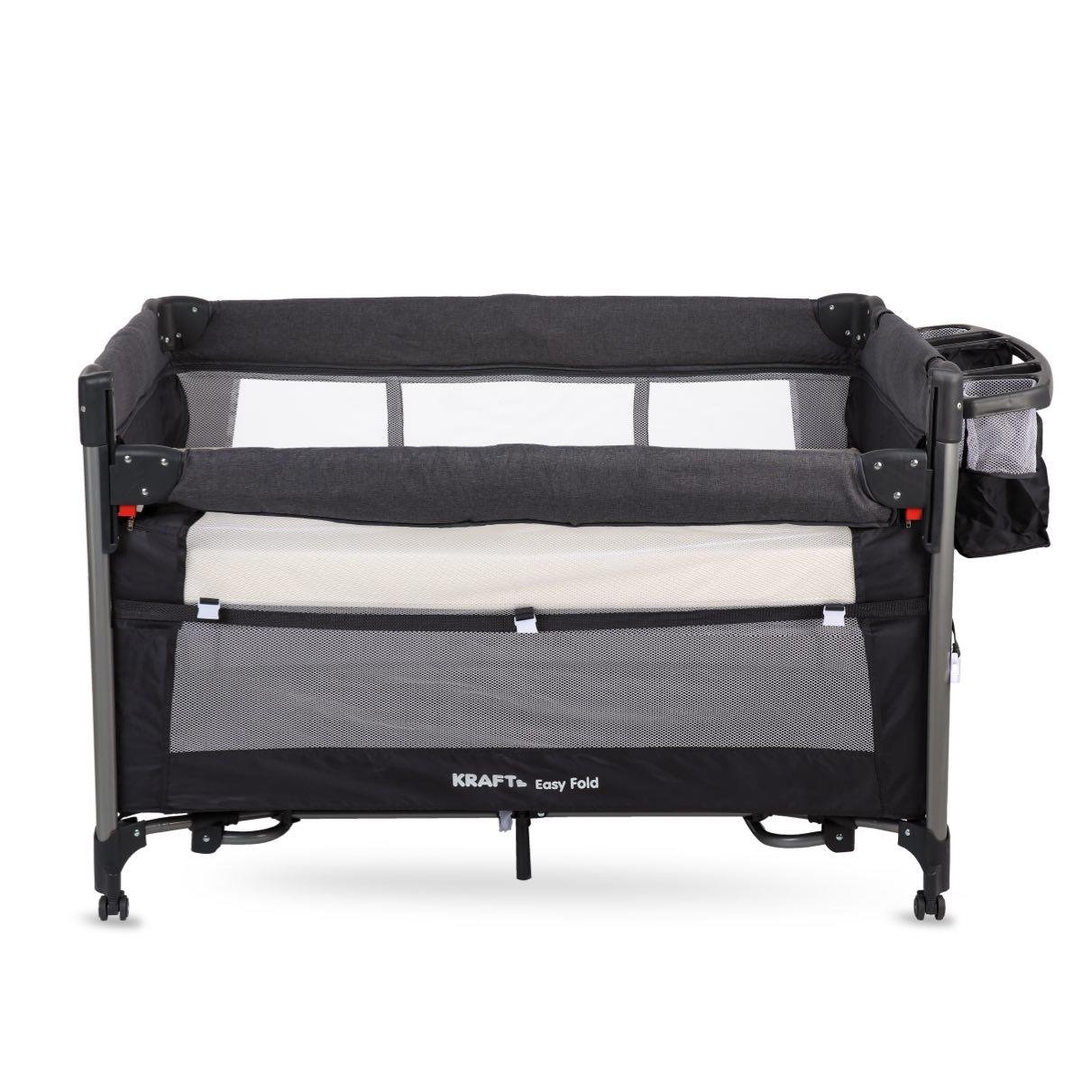 Easy Fold Anne Yanı Oyun Parkı 70x110 cm Bej