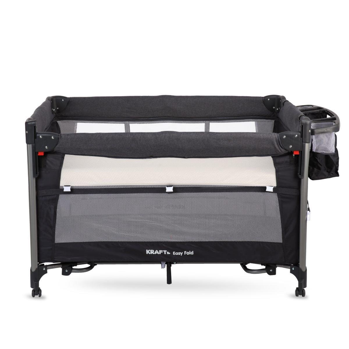 Easy Fold Anne Yanı Oyun Parkı 70x110 cm Bej