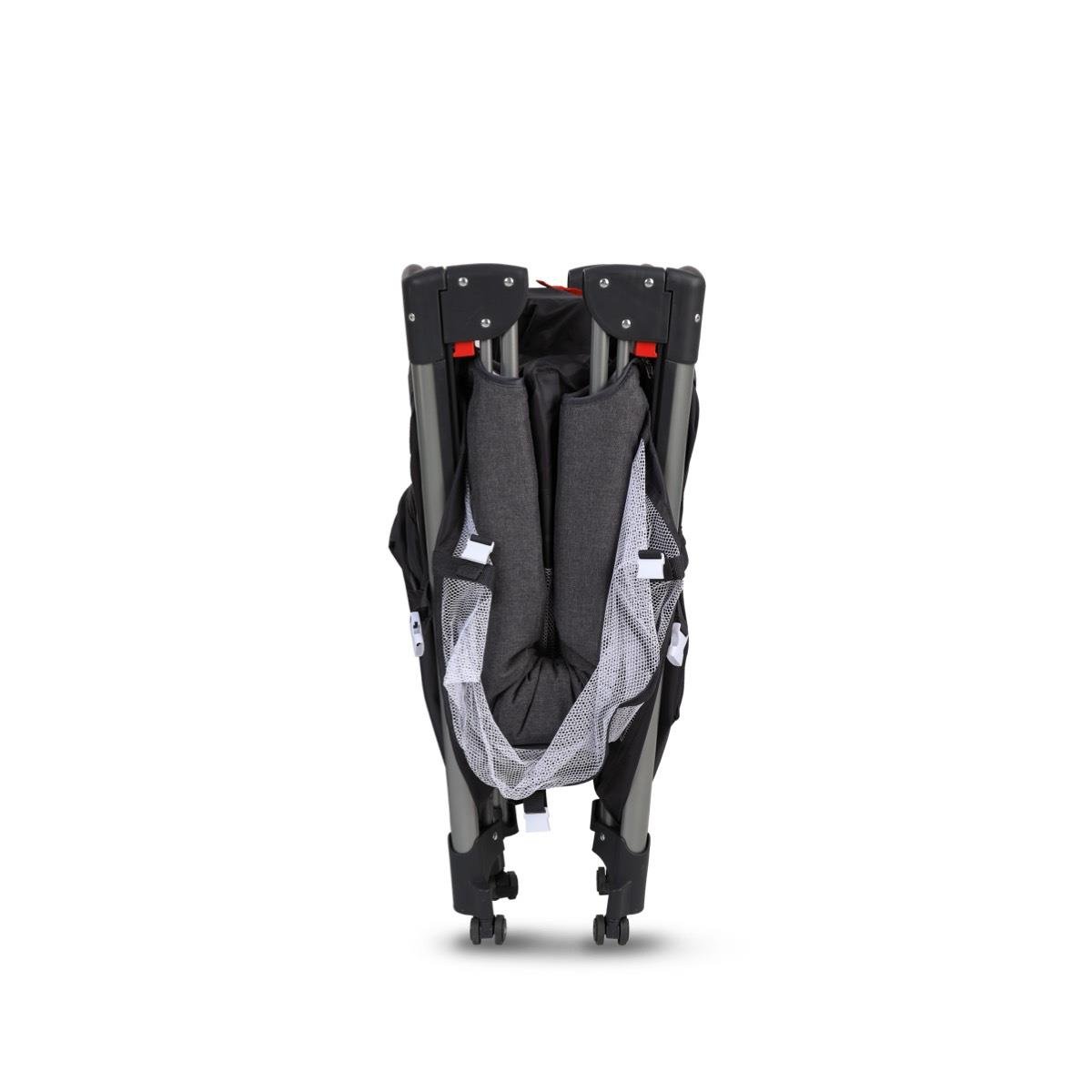 Easy Fold Anne Yanı Oyun Parkı 70x110 cm Açık Gri