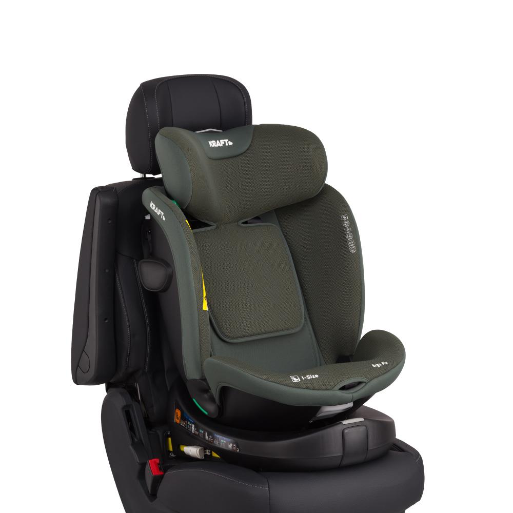 Ergo Fix i-Size (40-150 cm) 0-36 Kg Oto Koltuğu Gri