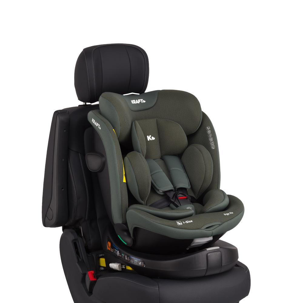 Ergo Fix i-Size (40-150 cm) 0-36 Kg Oto Koltuğu Gri