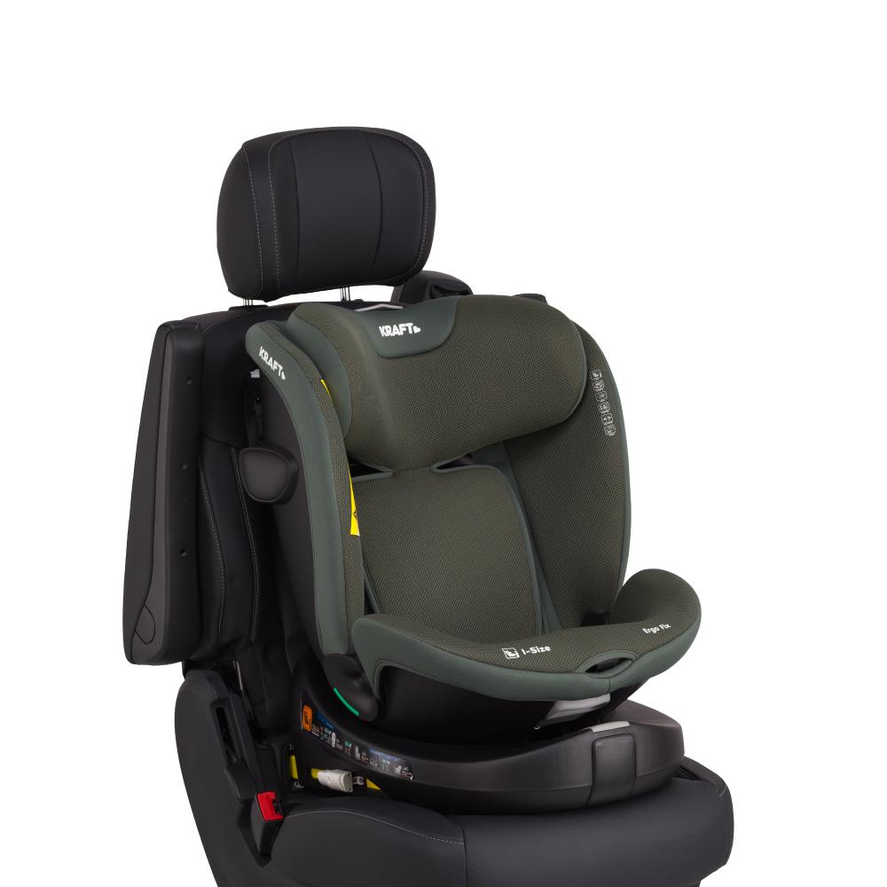 Ergo Fix i-Size (40-150 cm) 0-36 Kg Oto Koltuğu Gri