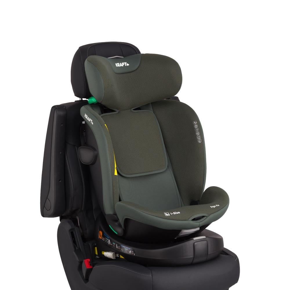Ergo Fix i-Size (40-150 cm) 0-36 Kg Oto Koltuğu Gri