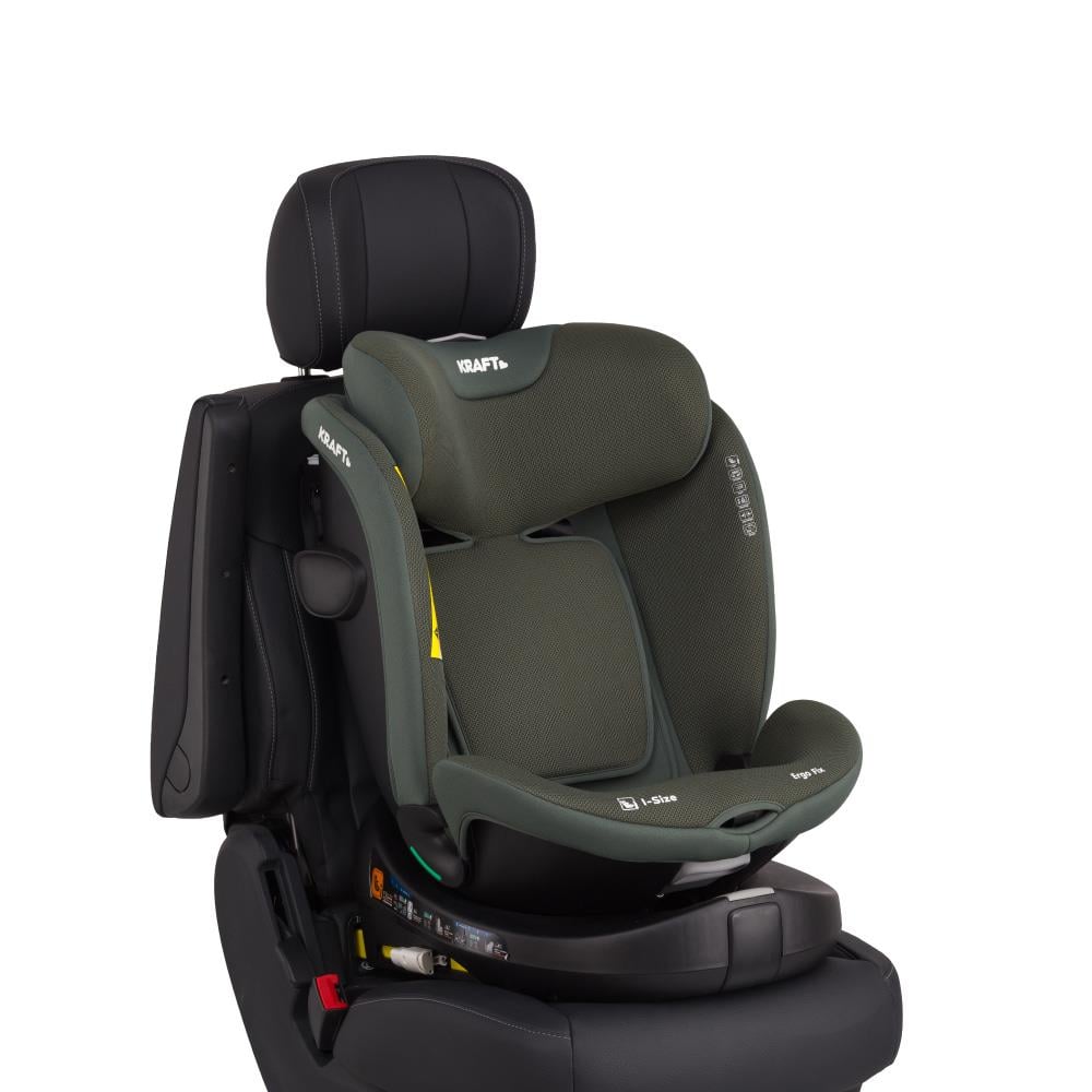 Ergo Fix i-Size (40-150 cm) 0-36 Kg Oto Koltuğu Gri