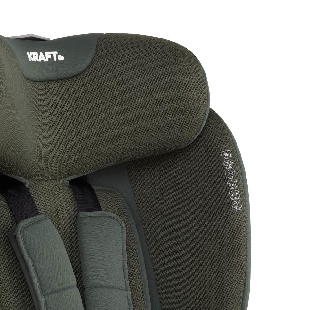 Ergo Fix i-Size (40-150 cm) 0-36 Kg Oto Koltuğu Gri