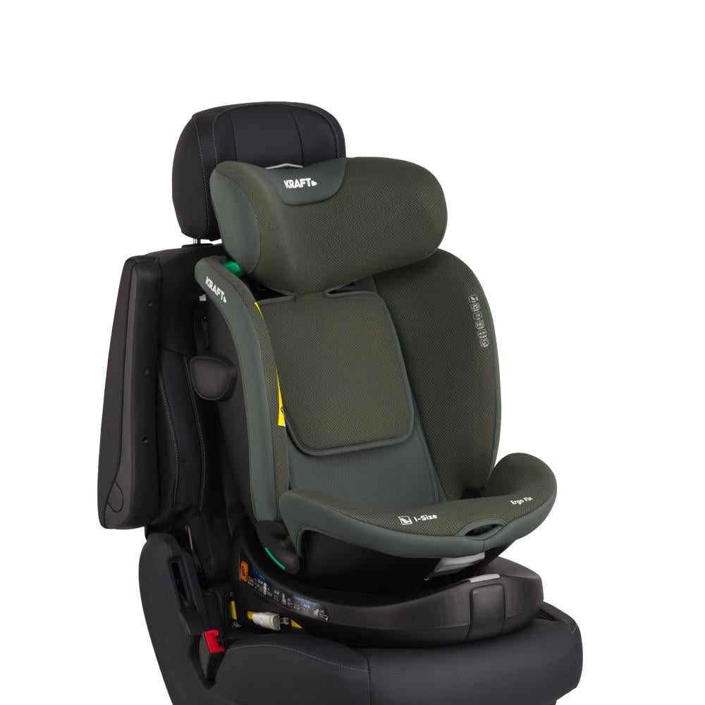 Ergo Fix i-Size (40-150 cm) 0-36 Kg Oto Koltuğu Gri