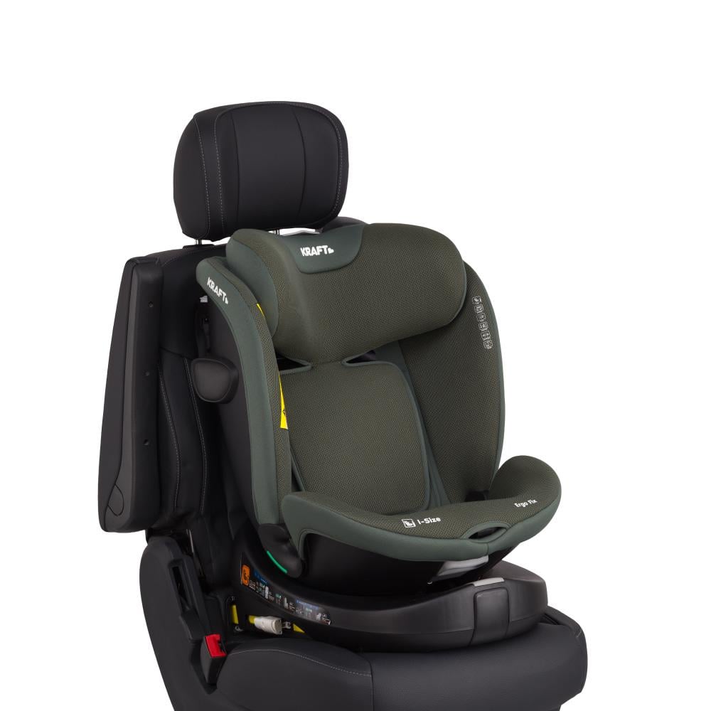 Ergo Fix i-Size (40-150 cm) 0-36 Kg Oto Koltuğu Gri
