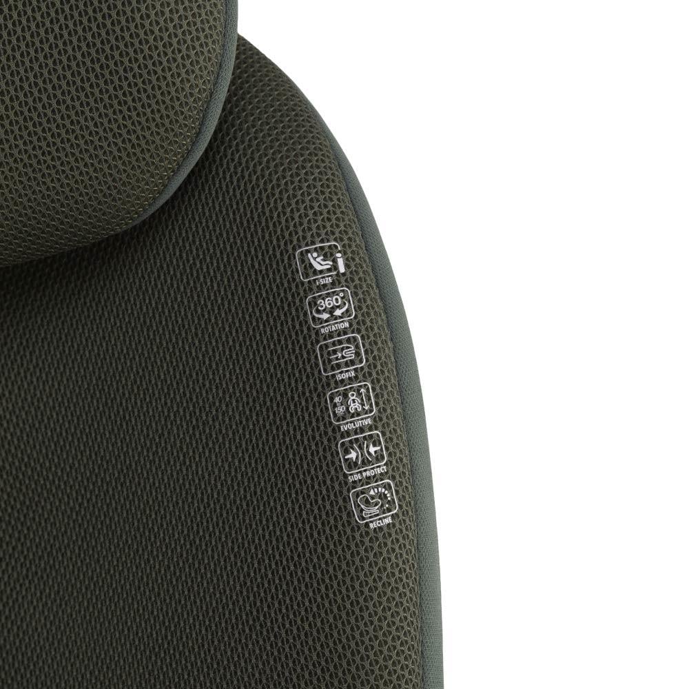 Ergo Fix i-Size (40-150 cm) 0-36 Kg Oto Koltuğu Gri