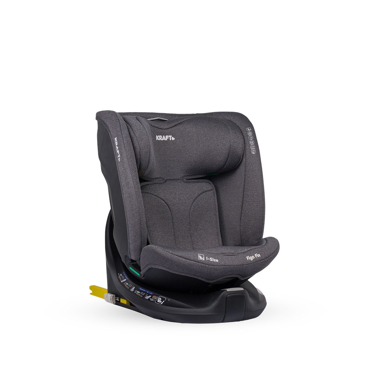 FIGO FIX I-SIZE OTO KOLTUĞU 40 CM - 150 CM GREY