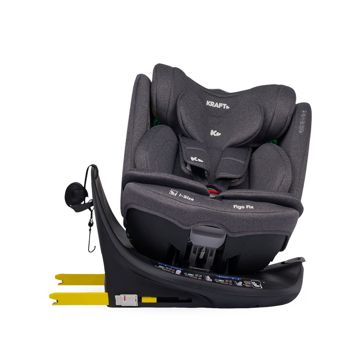 FIGO FIX I-SIZE OTO KOLTUĞU 40 CM - 150 CM BLACK