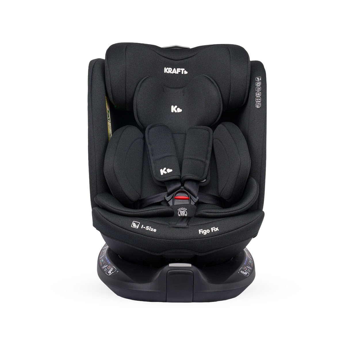 FIGO FIX I-SIZE OTO KOLTUĞU 40 CM - 150 CM BLACK