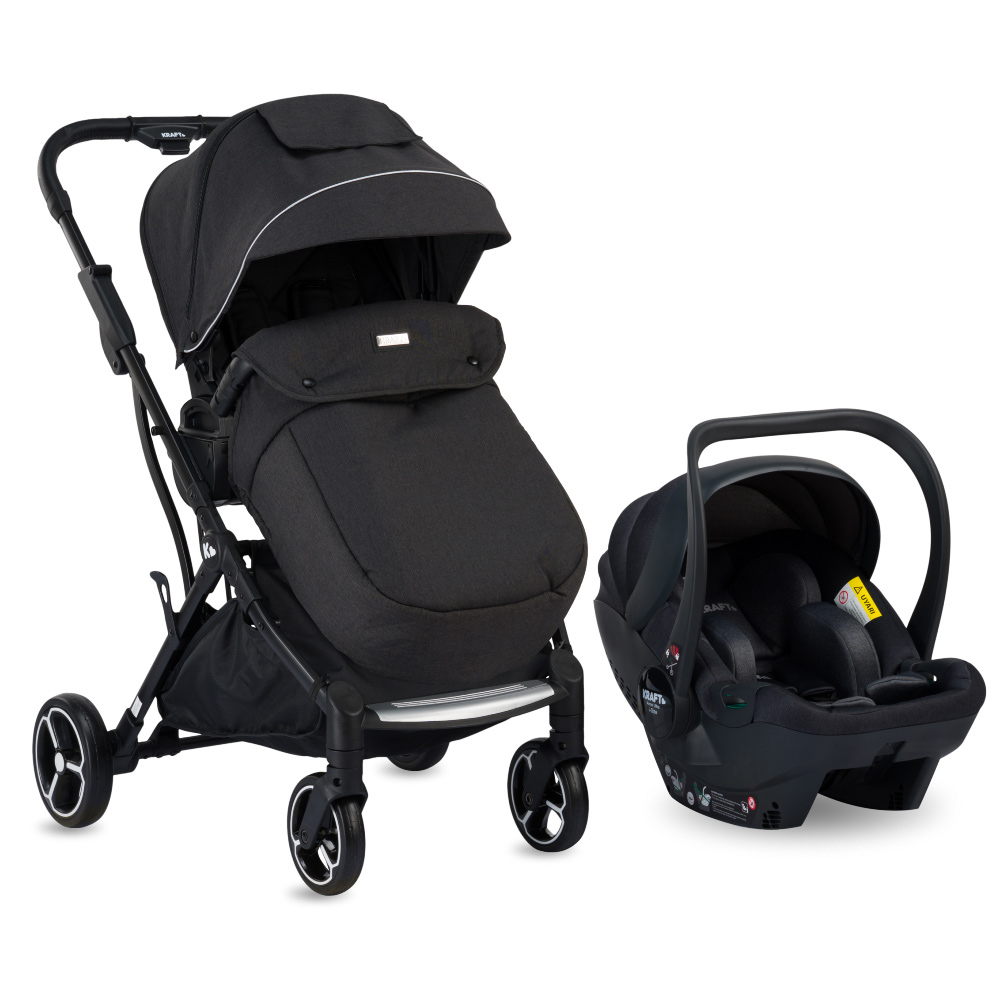 Juno i-Size Travel Sistem Bebek Arabası Siyah