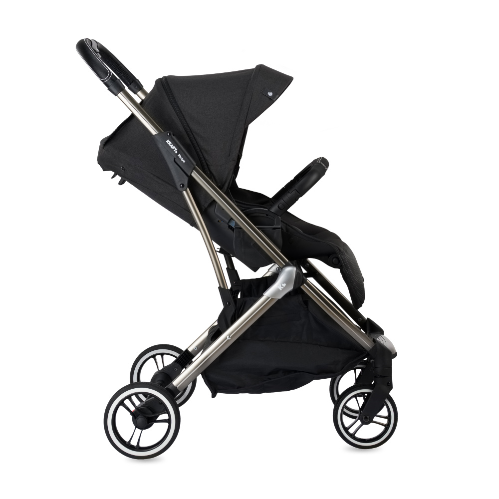 Kenya i-size Travel Sistem Bebek Arabası - Siyah Gri