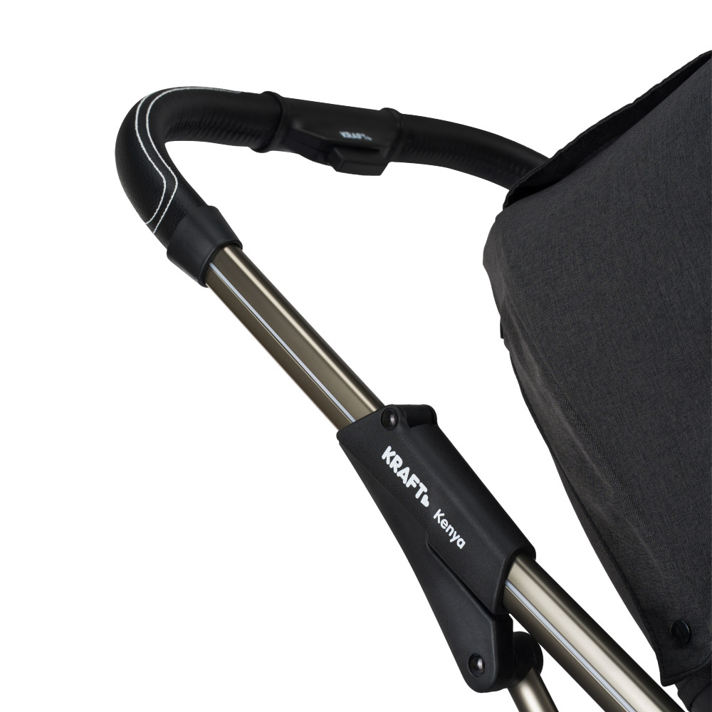 Kenya i-size Travel Sistem Bebek Arabası - Siyah Gri