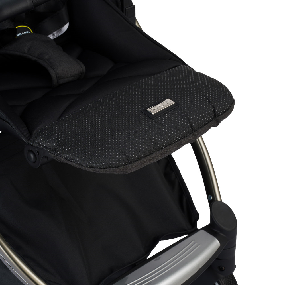 Kenya i-size Travel Sistem Bebek Arabası - Siyah Gri