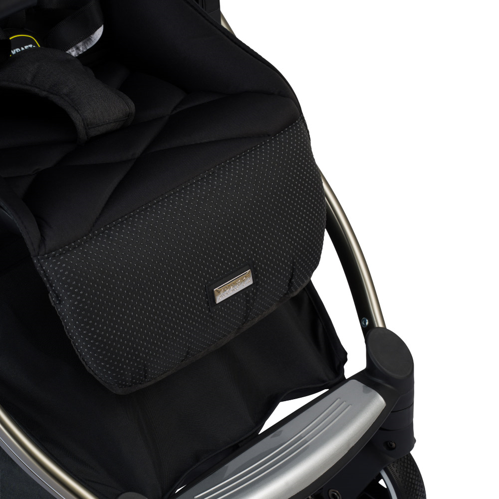 Kenya i-size Travel Sistem Bebek Arabası - Siyah Gri